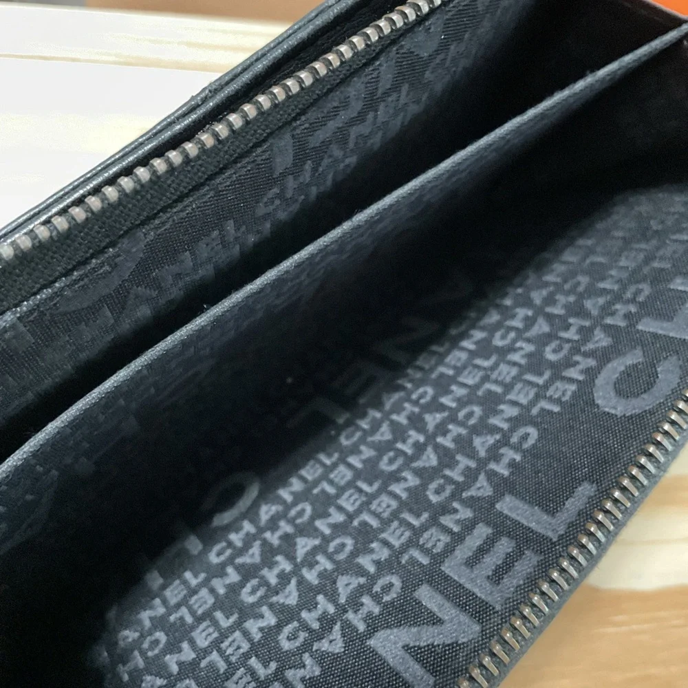 Chanel Wallet Lambskin Long Bifold - Picture 11 of 14